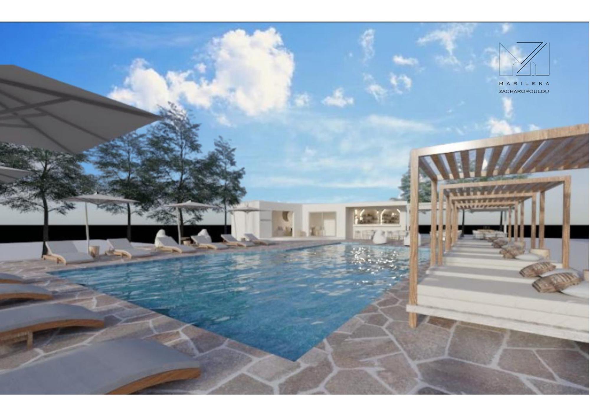 Silia Suites Малиа Екстериор снимка